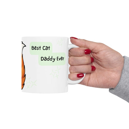 Cat Peek-a-Boo Mug | Best Cat Daddy Gift