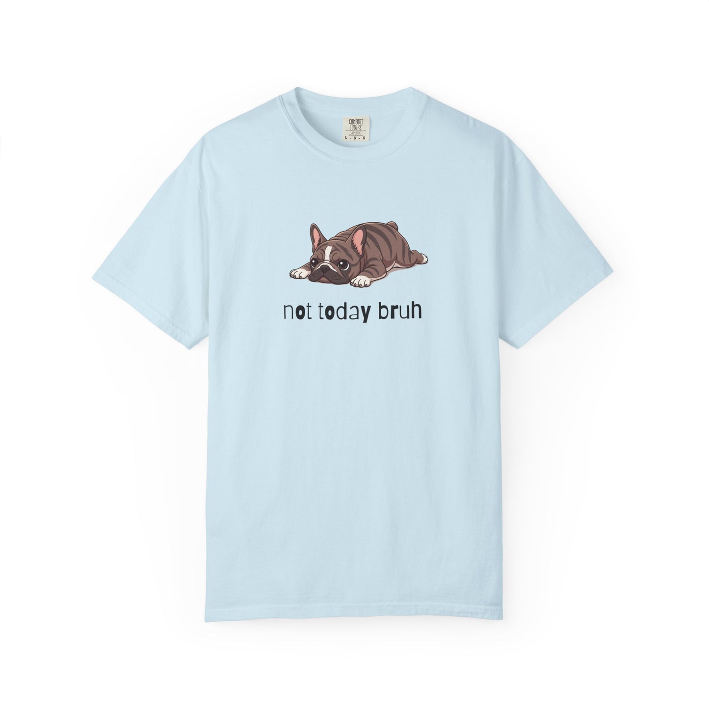 Frenchie Not Today Bruh T-Shirt