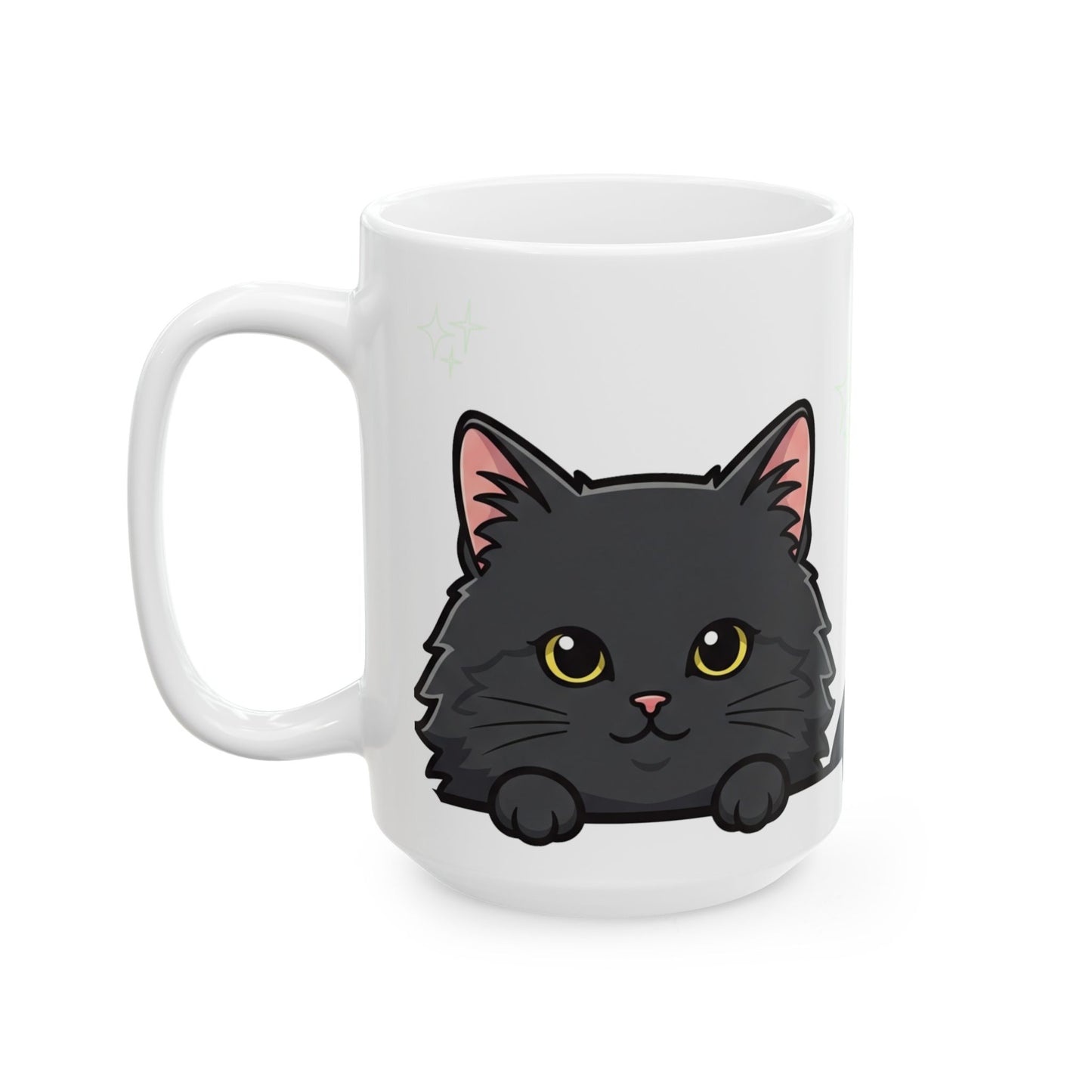 Cat Peek-a-Boo Mug | Best Cat Daddy Gift