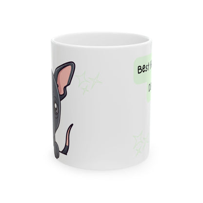 Peruvian Hairless Peek-a-Boo Mug | Best Hairless Dog Daddy Gift