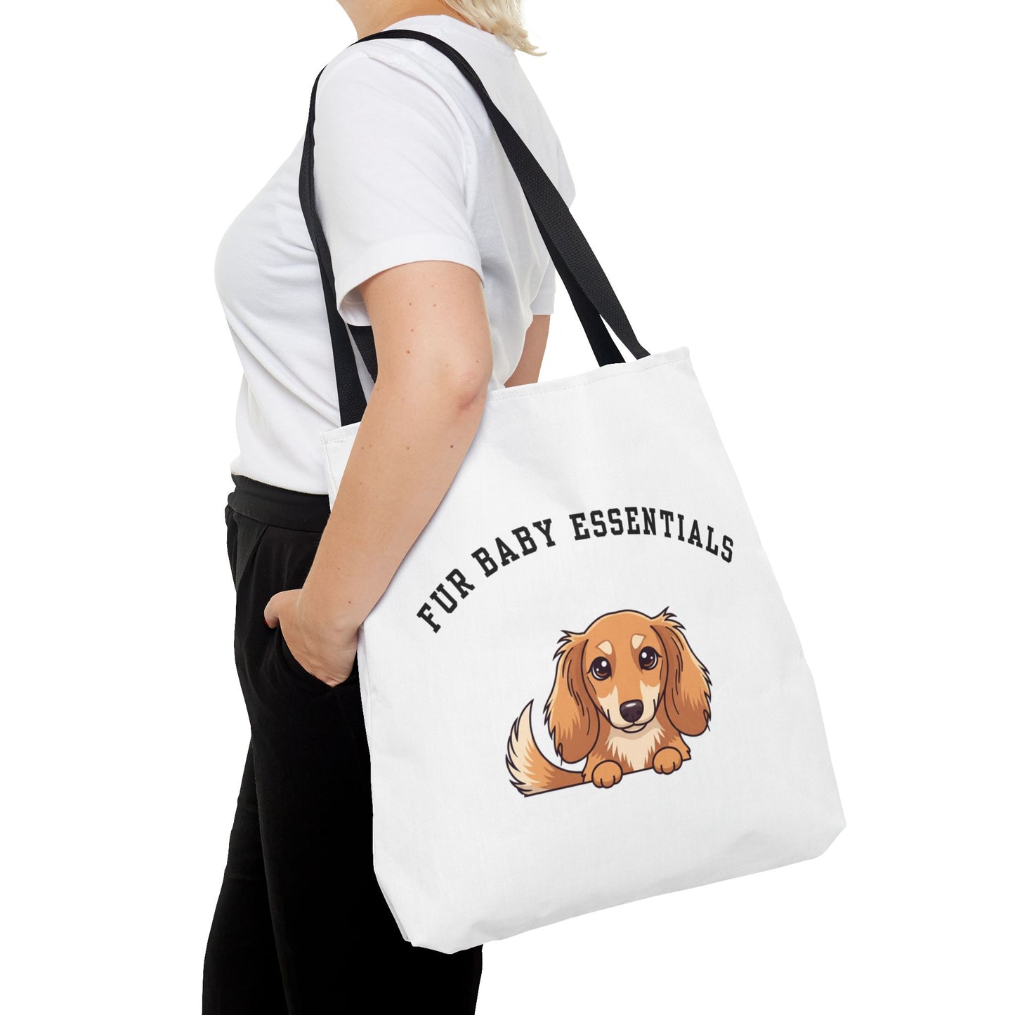 Dacshund FurBaby Tote Bag