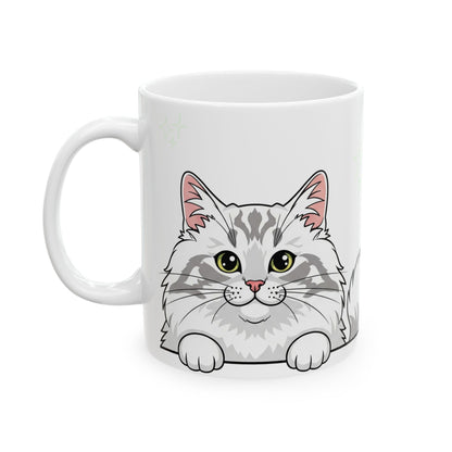 Siberian Peek-a-Boo Mug | Best Siberian Mama Gift