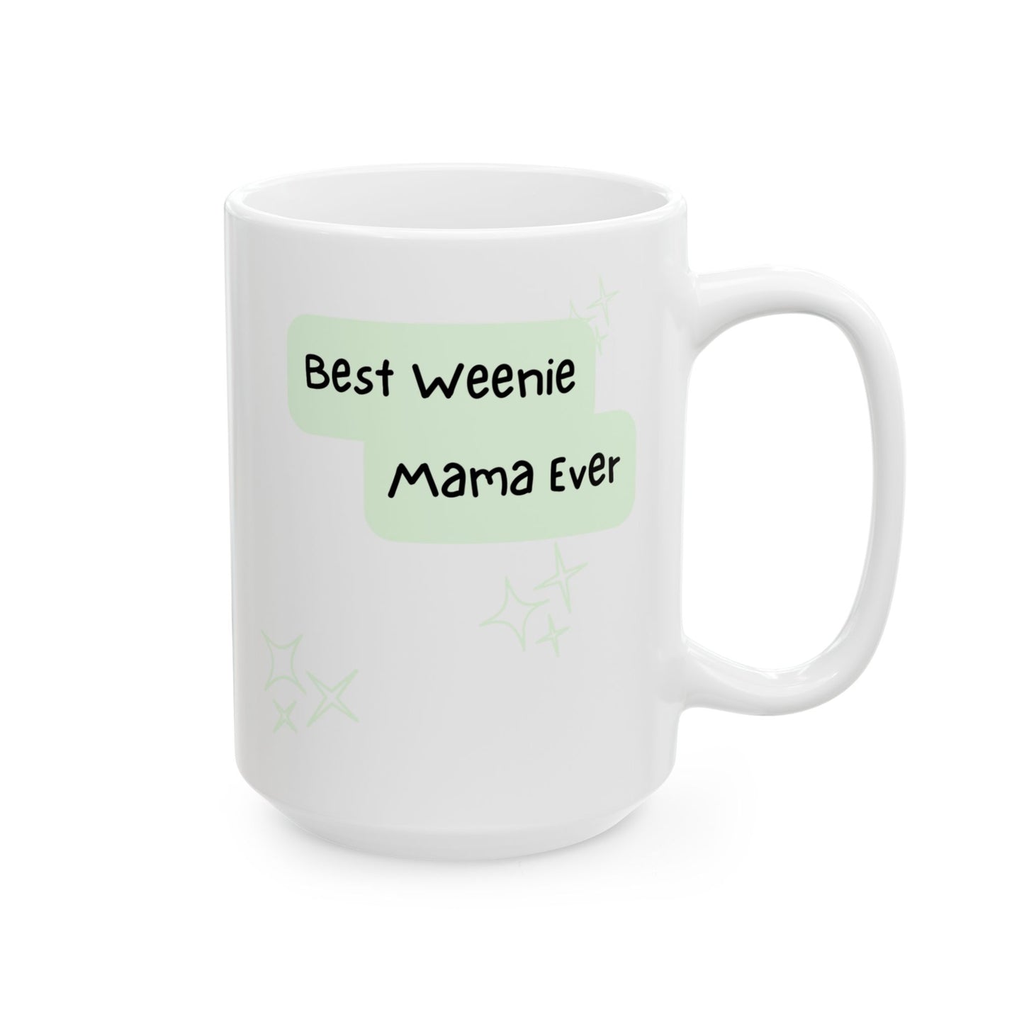 Dachshund Peek-a-Boo Mug | Best Weenie Mama Gift