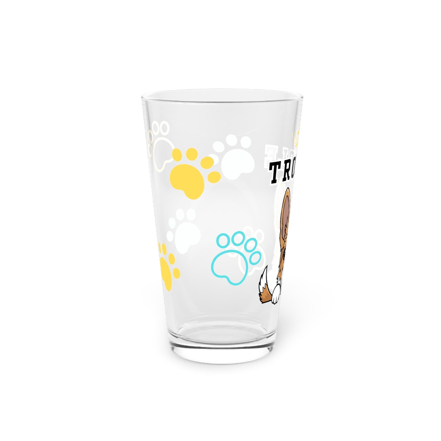 Berger Picard Tiny Trouble Pint Glass