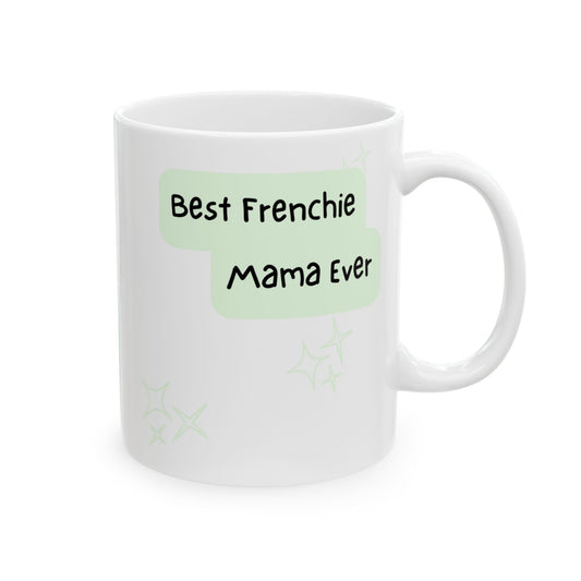 French Bulldog Peek-a-Boo Mug | Best Frenchie Mama Gift