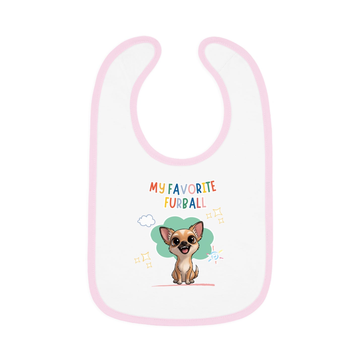 Chihuahua Favorite Furball Baby Bib