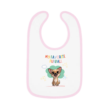 Chihuahua Favorite Furball Baby Bib
