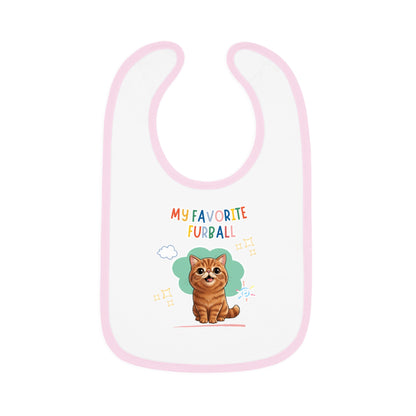Exotic Shorthair Favorite Furball Baby Bib