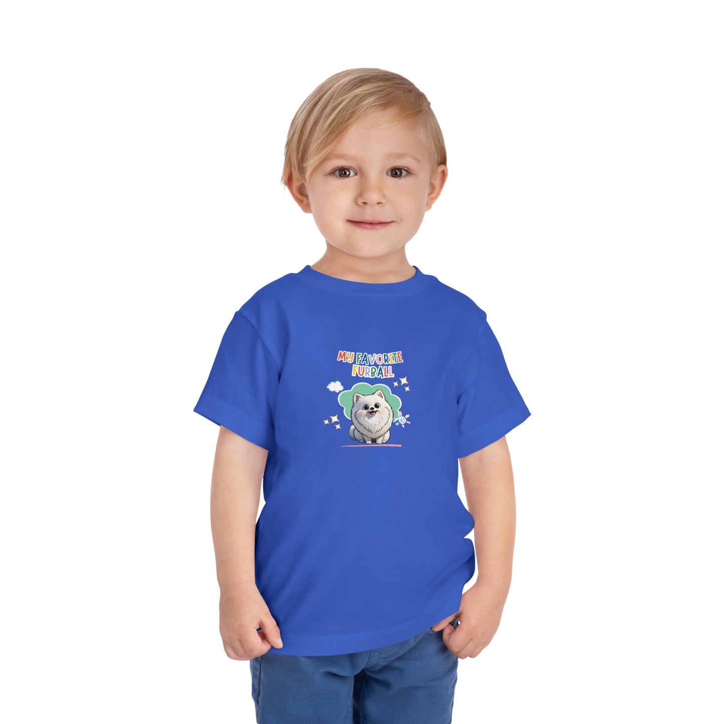 Pomeranian Favorite Furball Toddler Tee