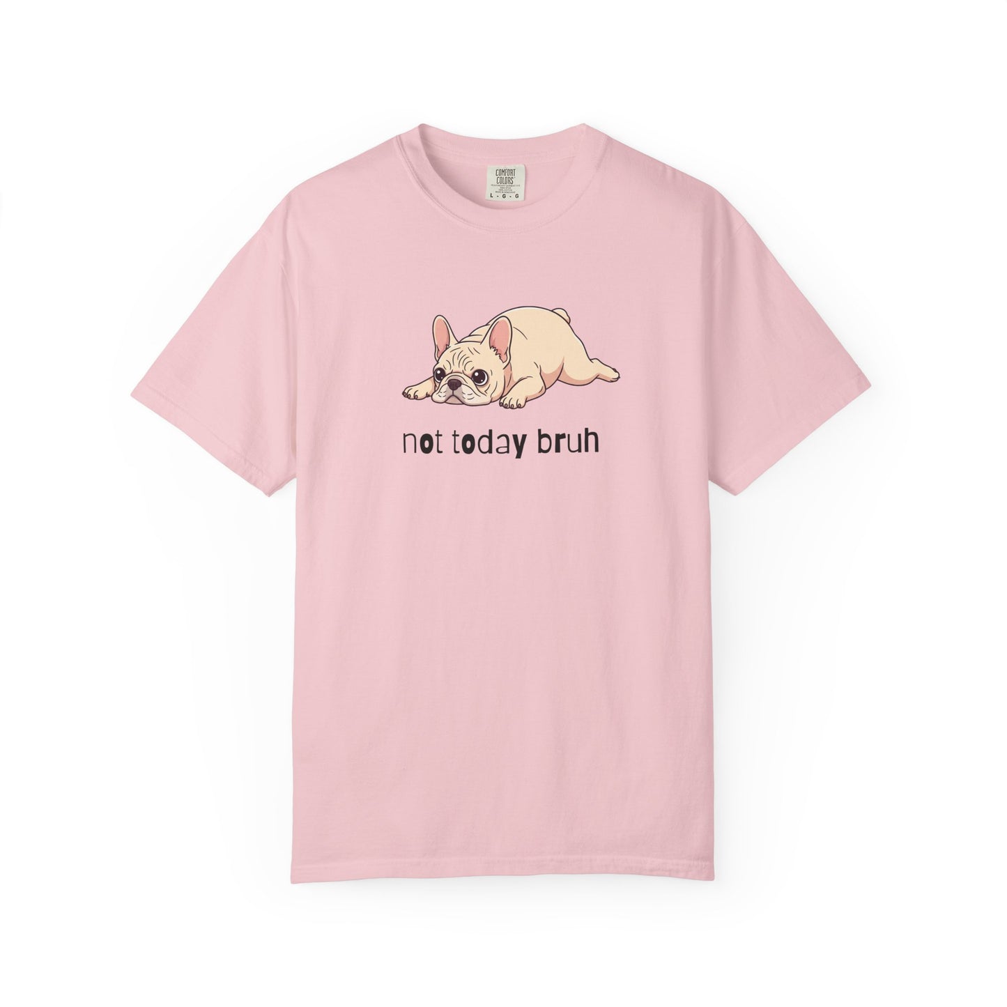 Frenchie Not Today Bruh T-Shirt