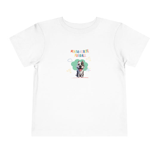 Pitbull Favorite Furball Toddler Tee