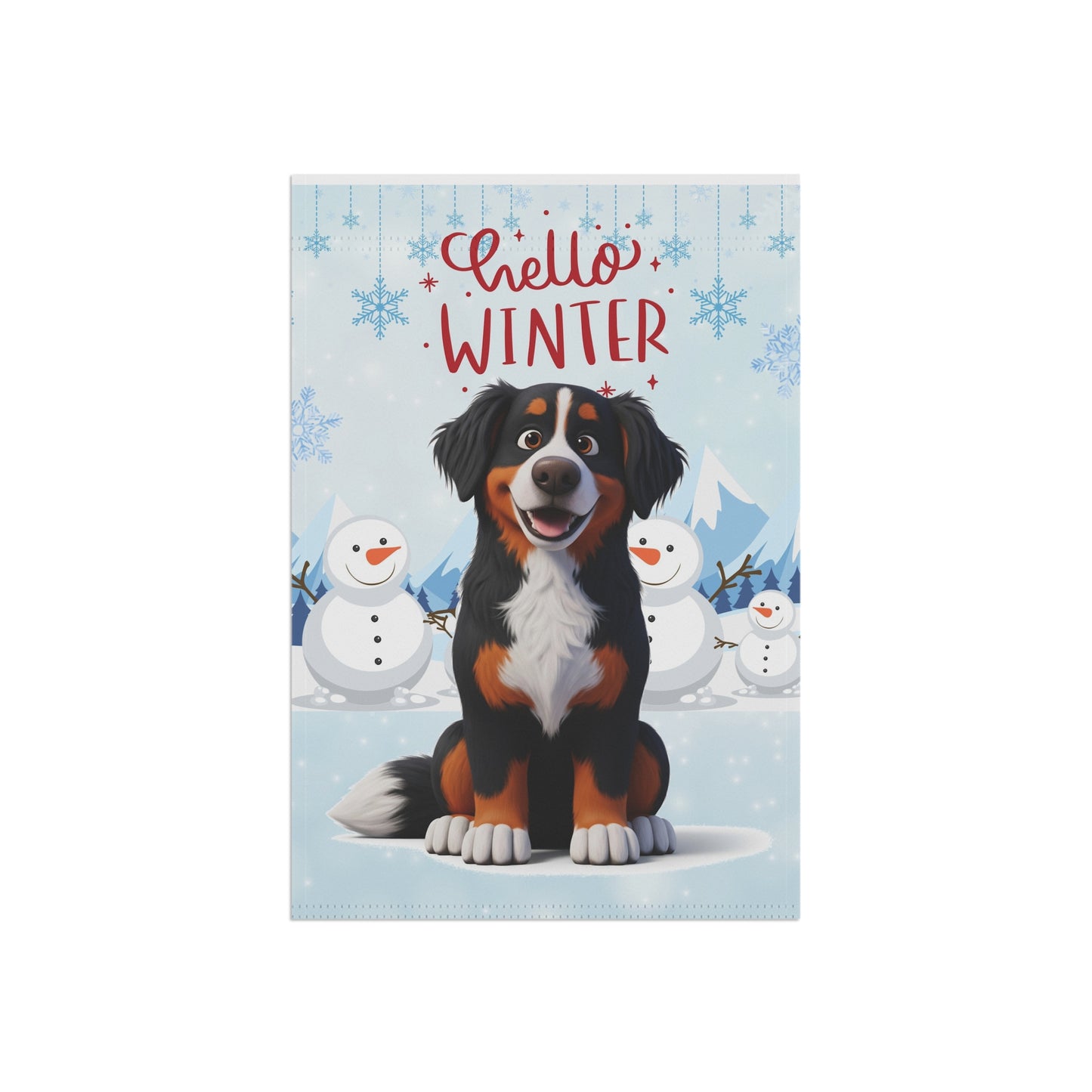 Berner Hello Winter Garden Banner