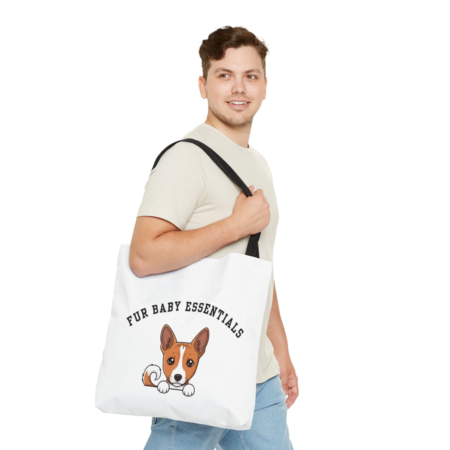 Basenji FurBaby Tote Bag