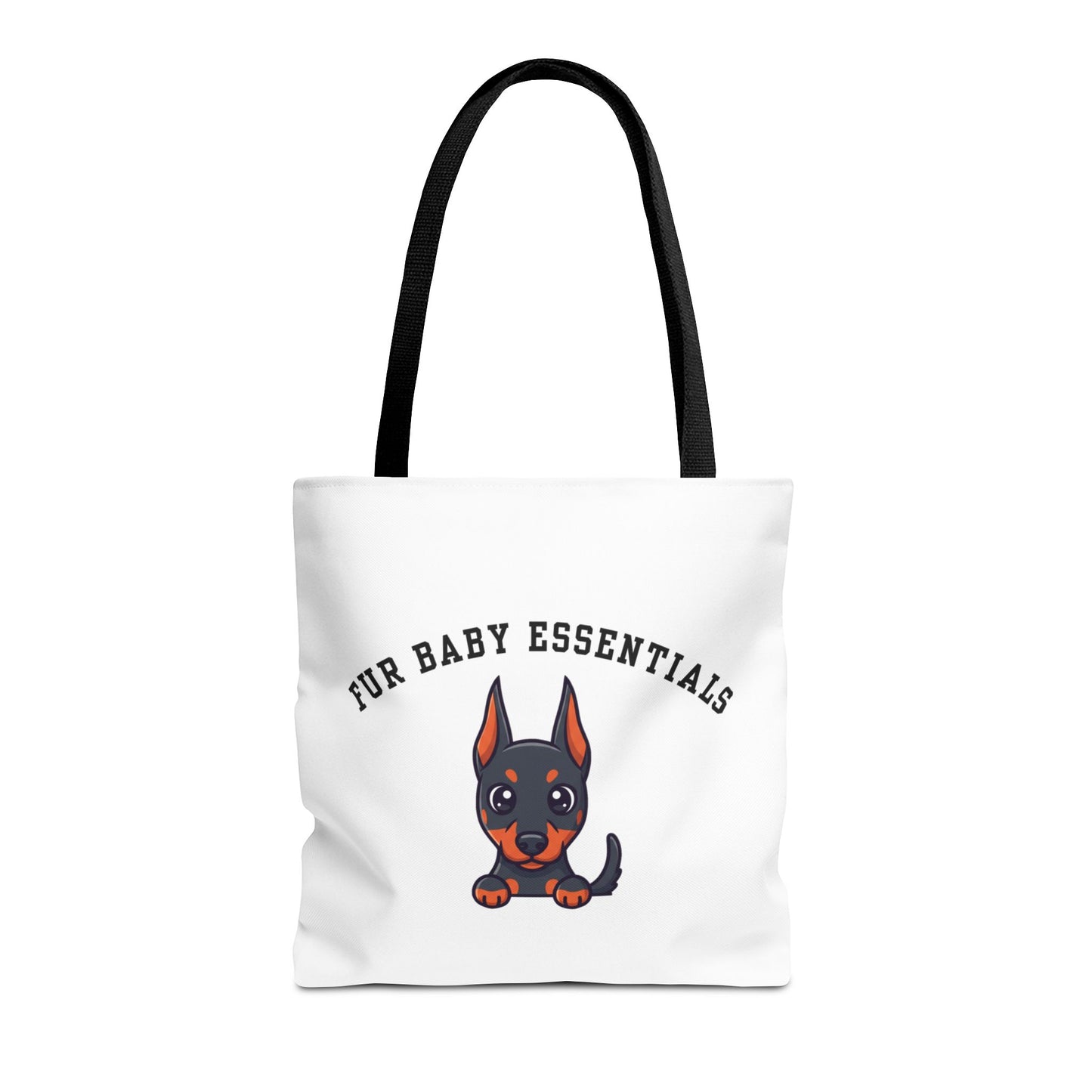 Doberman FurBaby Tote Bag