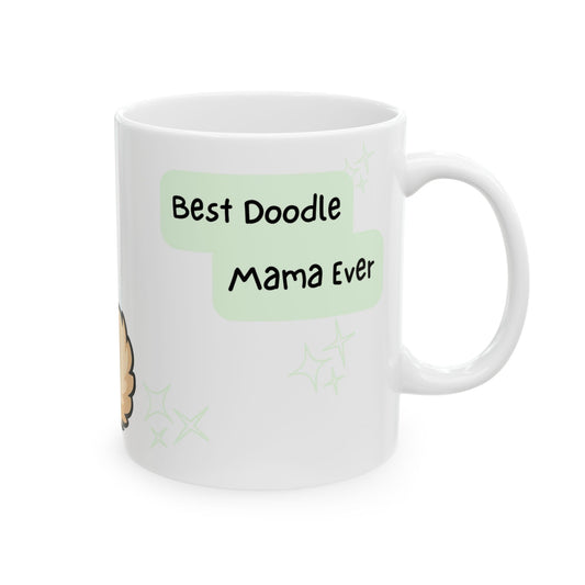 Doodle Peek-a-Boo Mug | Best Doodle Mama Gift
