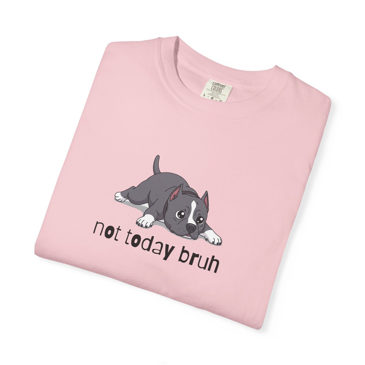 Staffy Not Today Bruh T-Shirt