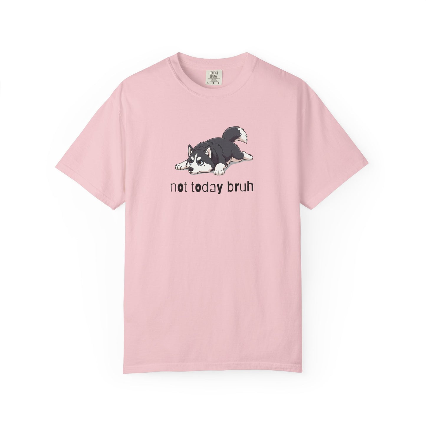 Husky Not Today Bruh T-Shirt