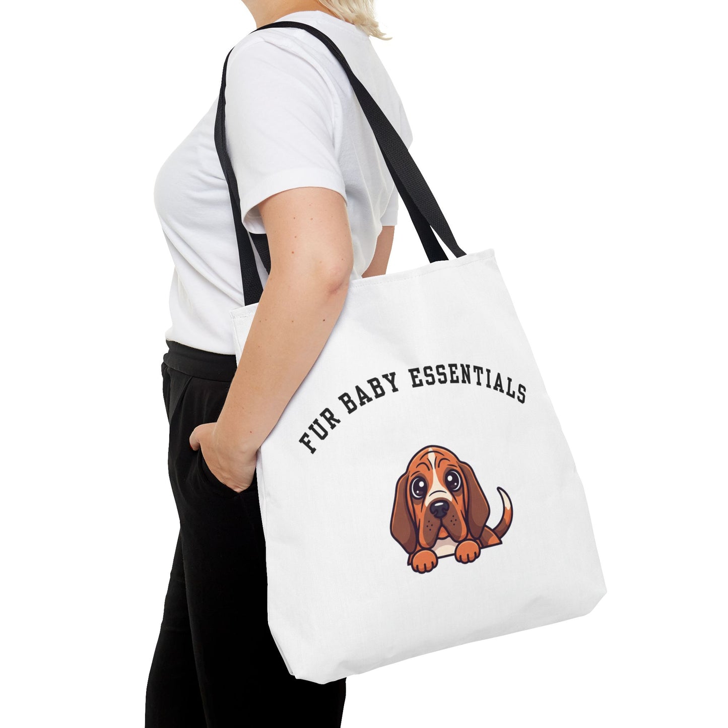 Bloodhound FurBaby Tote Bag
