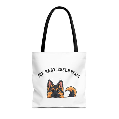German Shepherd FurBaby Tote Bag