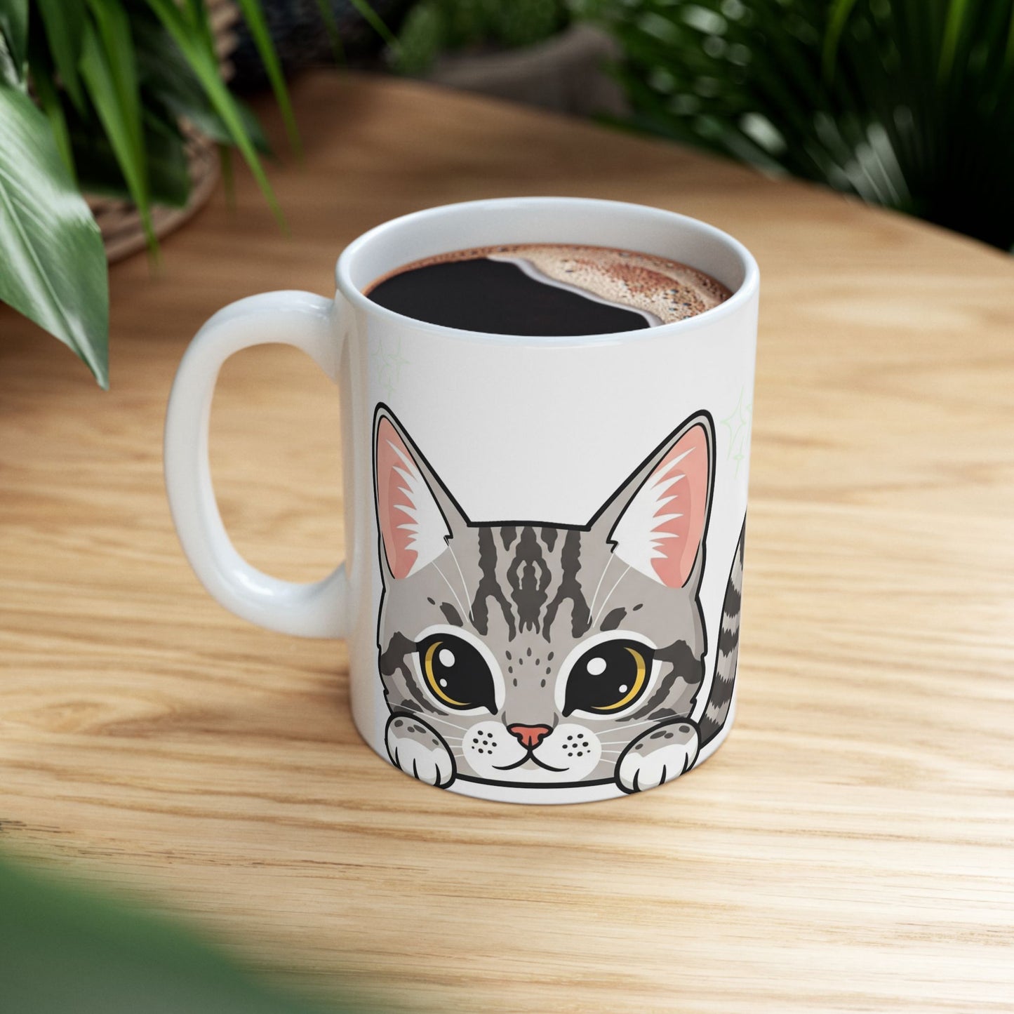 Ocicat Peek-a-Boo Mug | Best Ocicat Mama Gift