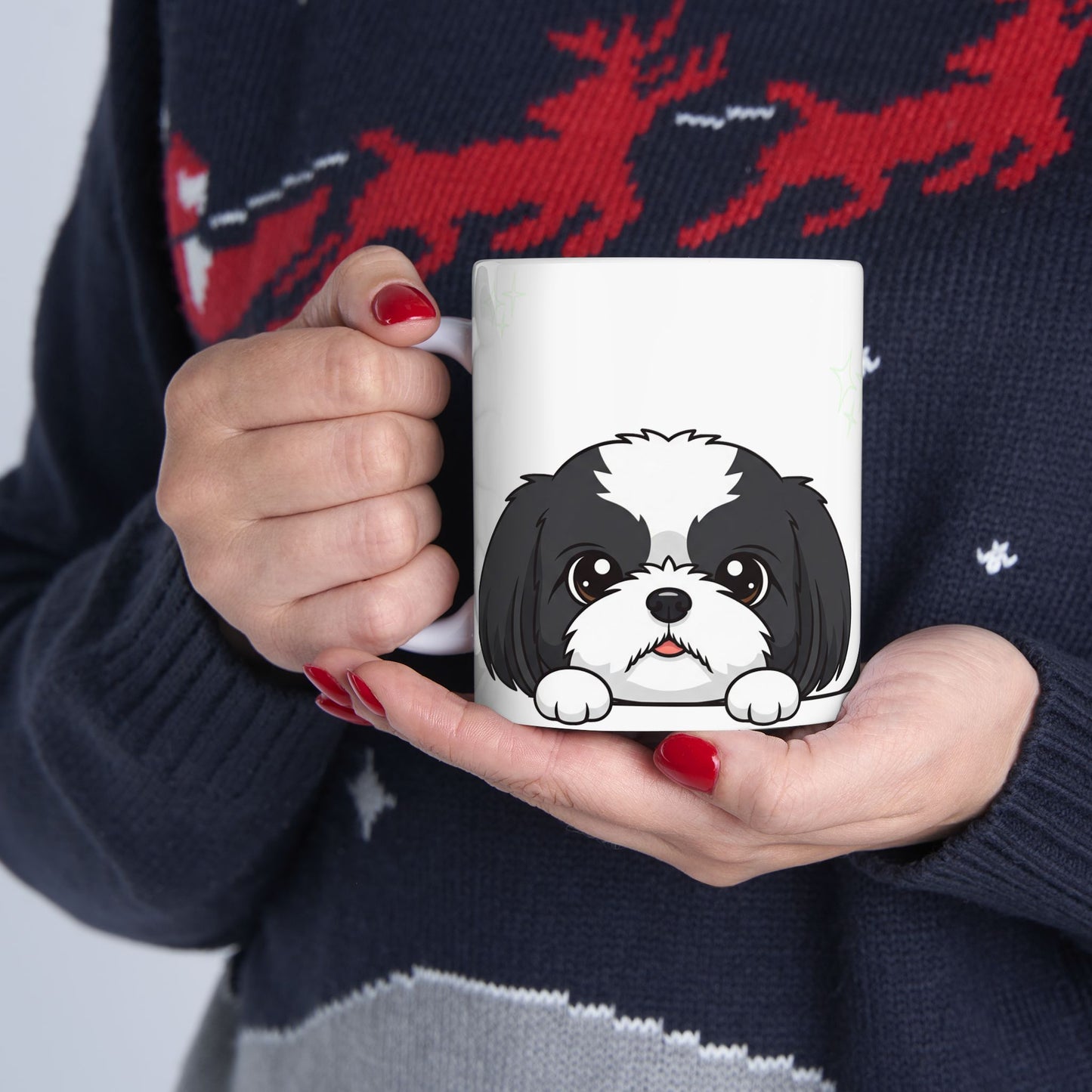Shih Tzu Peek-a-Boo Mug | Best Shih Tzu Mama Gift