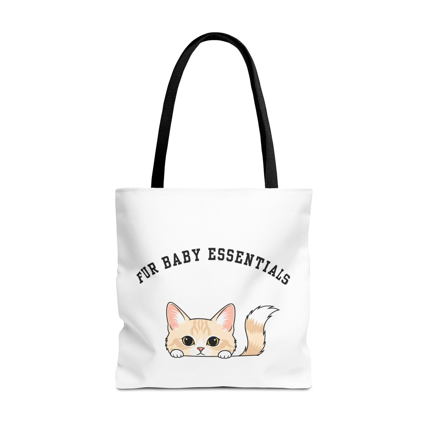 Short hair cream cat FurBaby Tote Bag