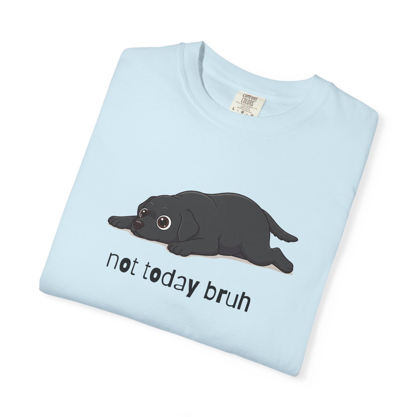 Labrador Not Today Bruh T-Shirt