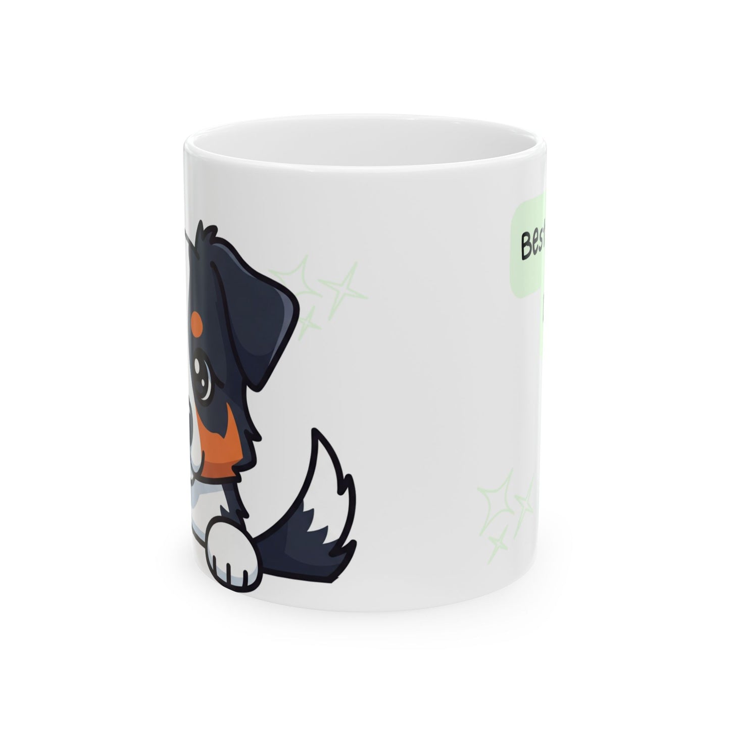 Australian Shepherd Peek-a-Boo Mug | Best Aussie Daddy Gift