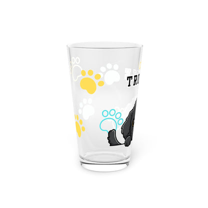Doodle Tiny Trouble Pint Glass