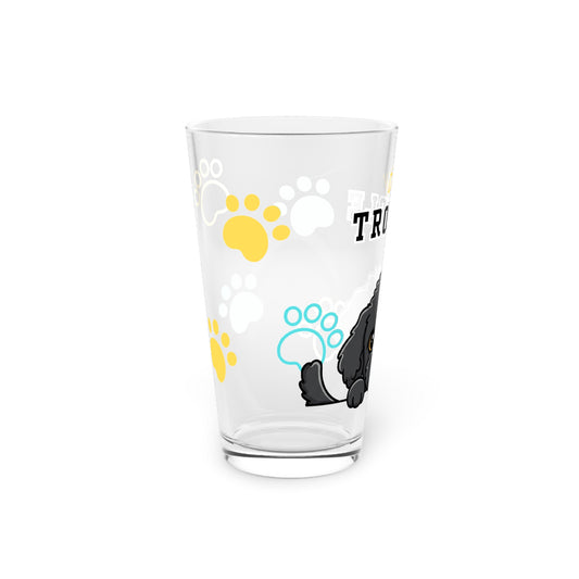 Doodle Tiny Trouble Pint Glass