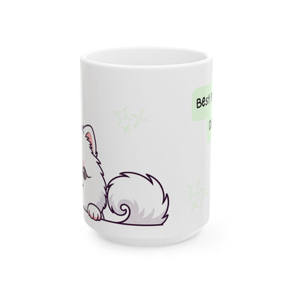 Pomeranian Peek-a-Boo Mug | Best Pomeranian Daddy Gift