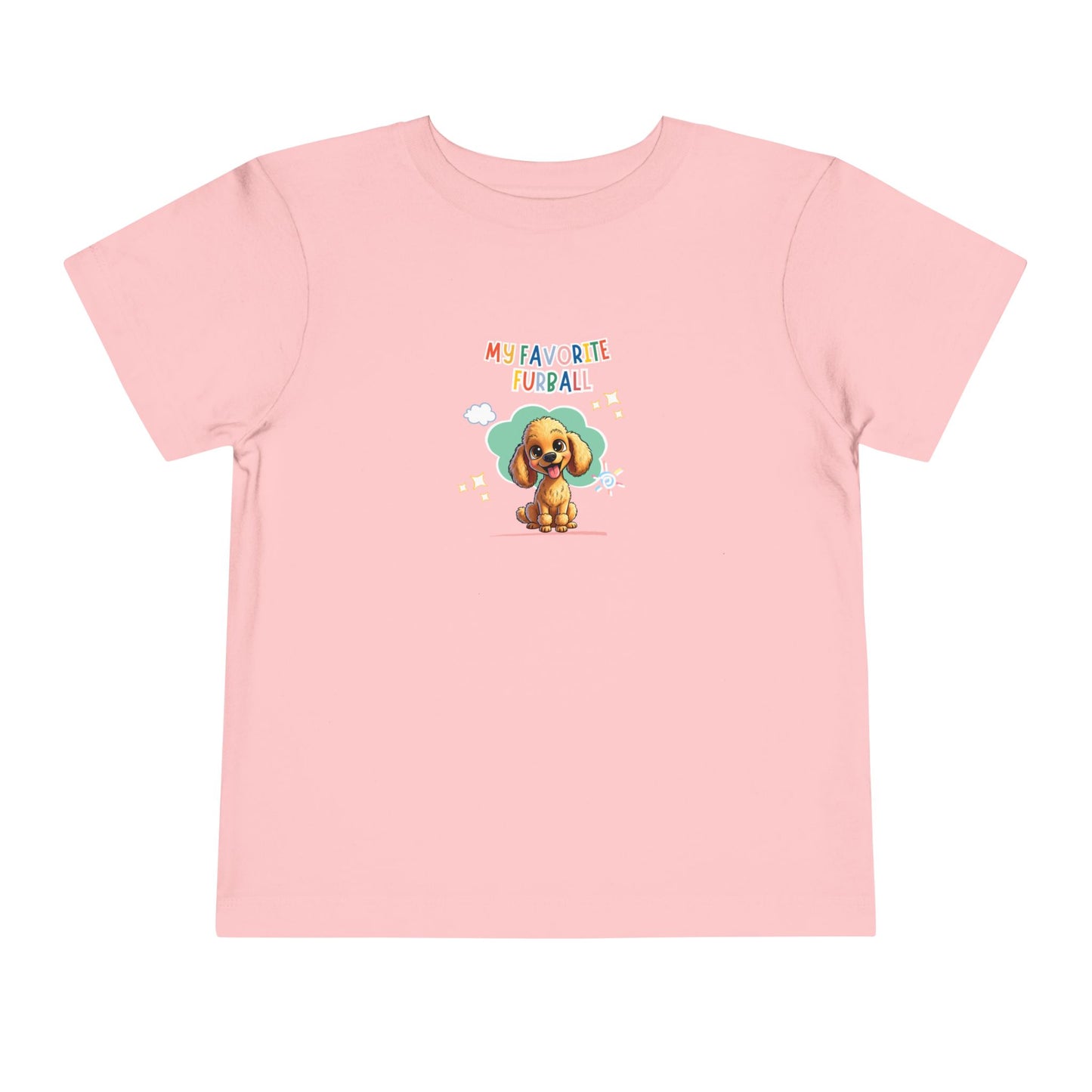Poodle Favorite Furball Toddler Tee
