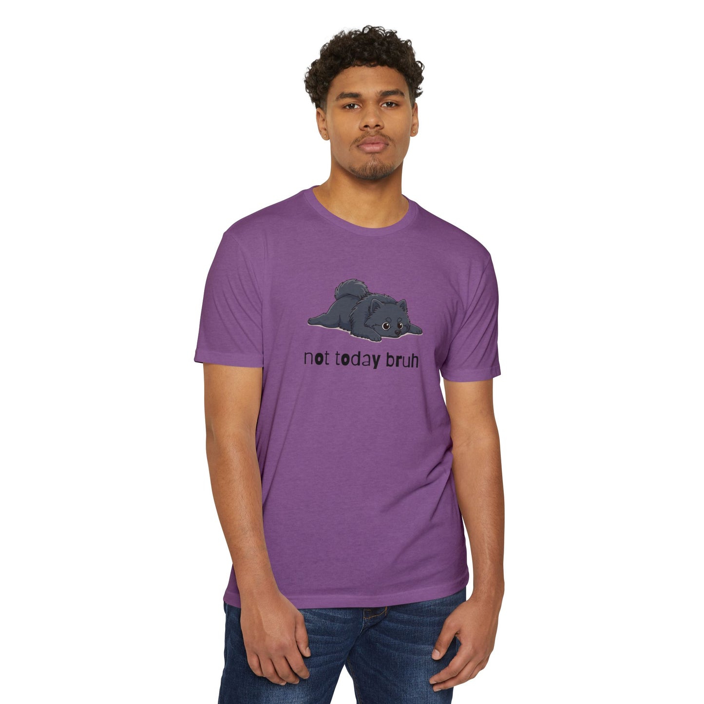 Pomeranian "Not Today" Relaxed Tee | Gift for Pet Lovers