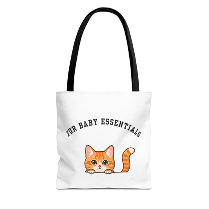 Short hair orange tabby cat FurBaby Tote Bag