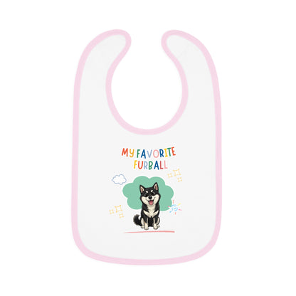Shiba Favorite Furball Baby Bib