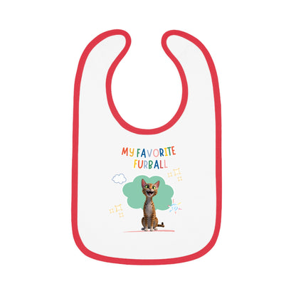Egyptian Mau Favorite Furball Baby Bib