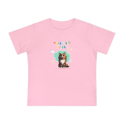 Long hair Tortoiseshell Cat Favorite Furball Baby Tee