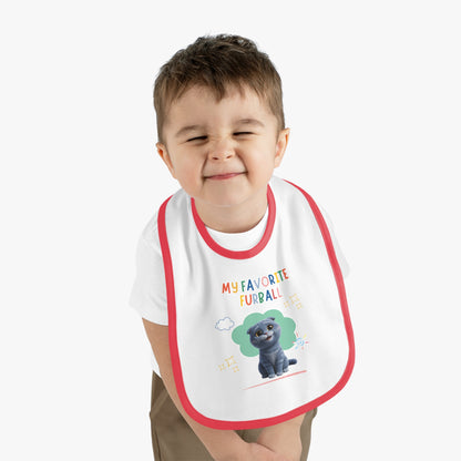 Scottish Fold Favorite Furball Baby Bib