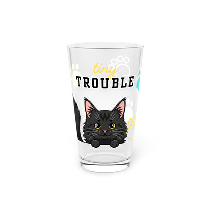 Norwegian Forest Tiny Trouble Pint Glass