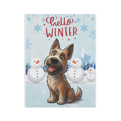 Berger Picard Hello Winter Garden Banner
