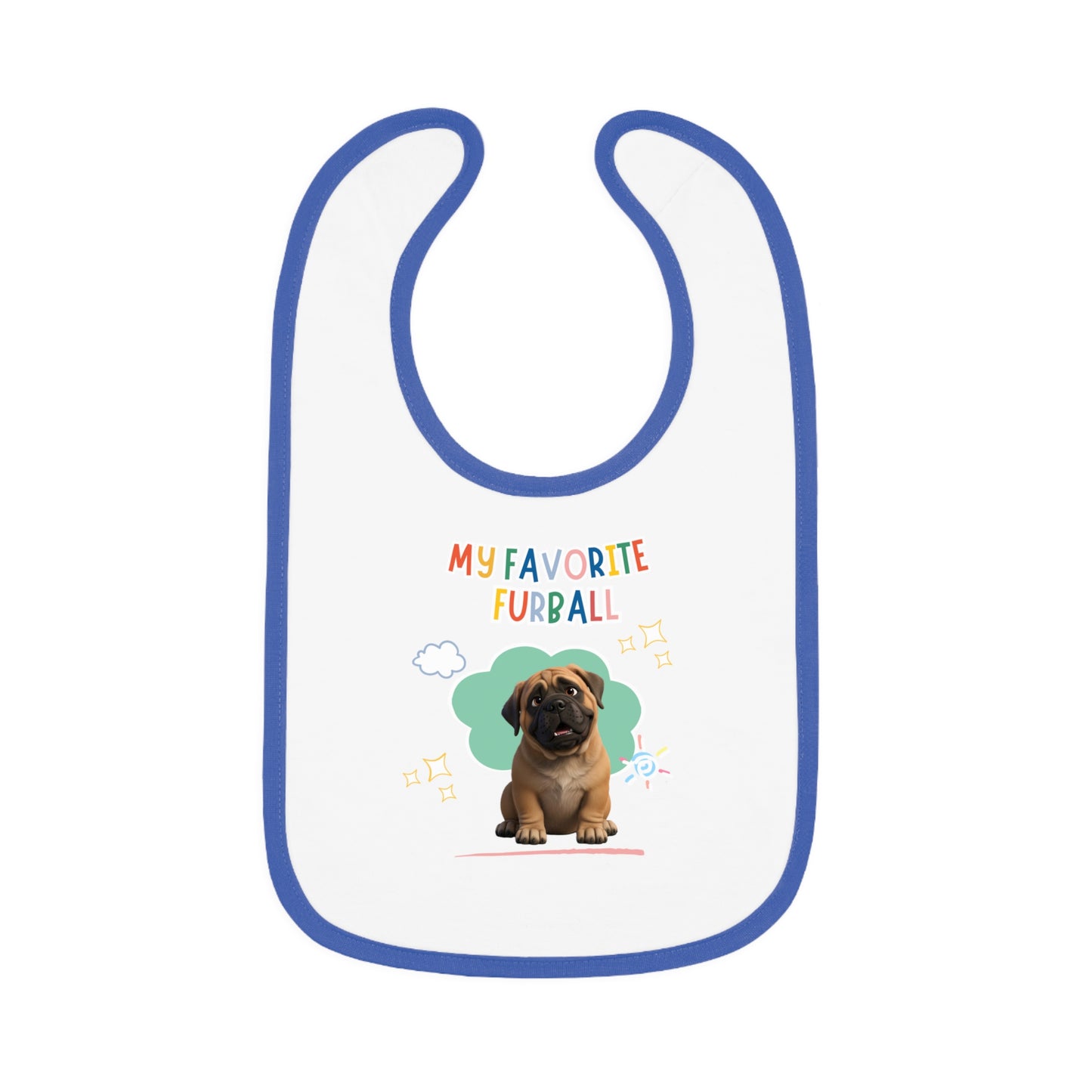 Mastiff Favorite Furball Baby Bib