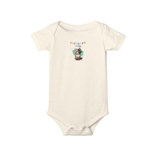 Long hair chimera cat Favorite Furball Onesie