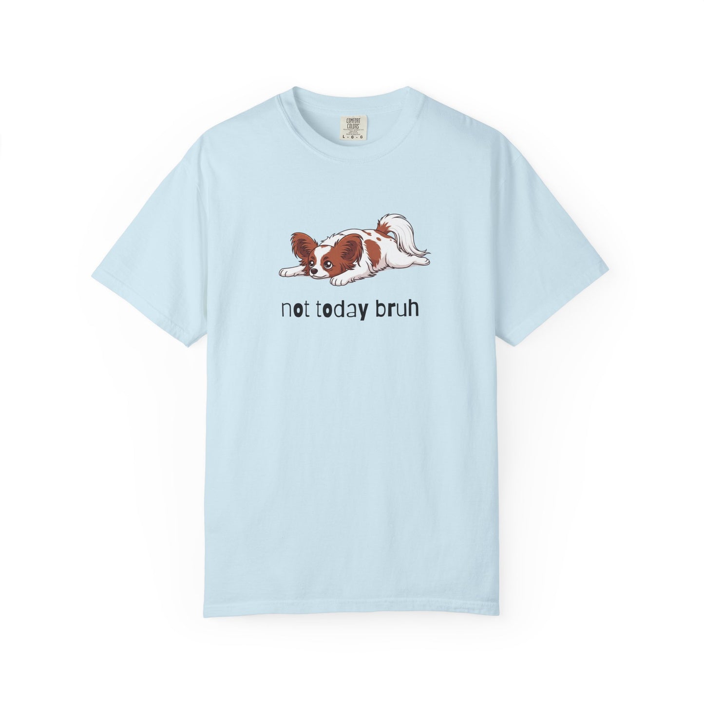 Papillon Not Today Bruh T-Shirt