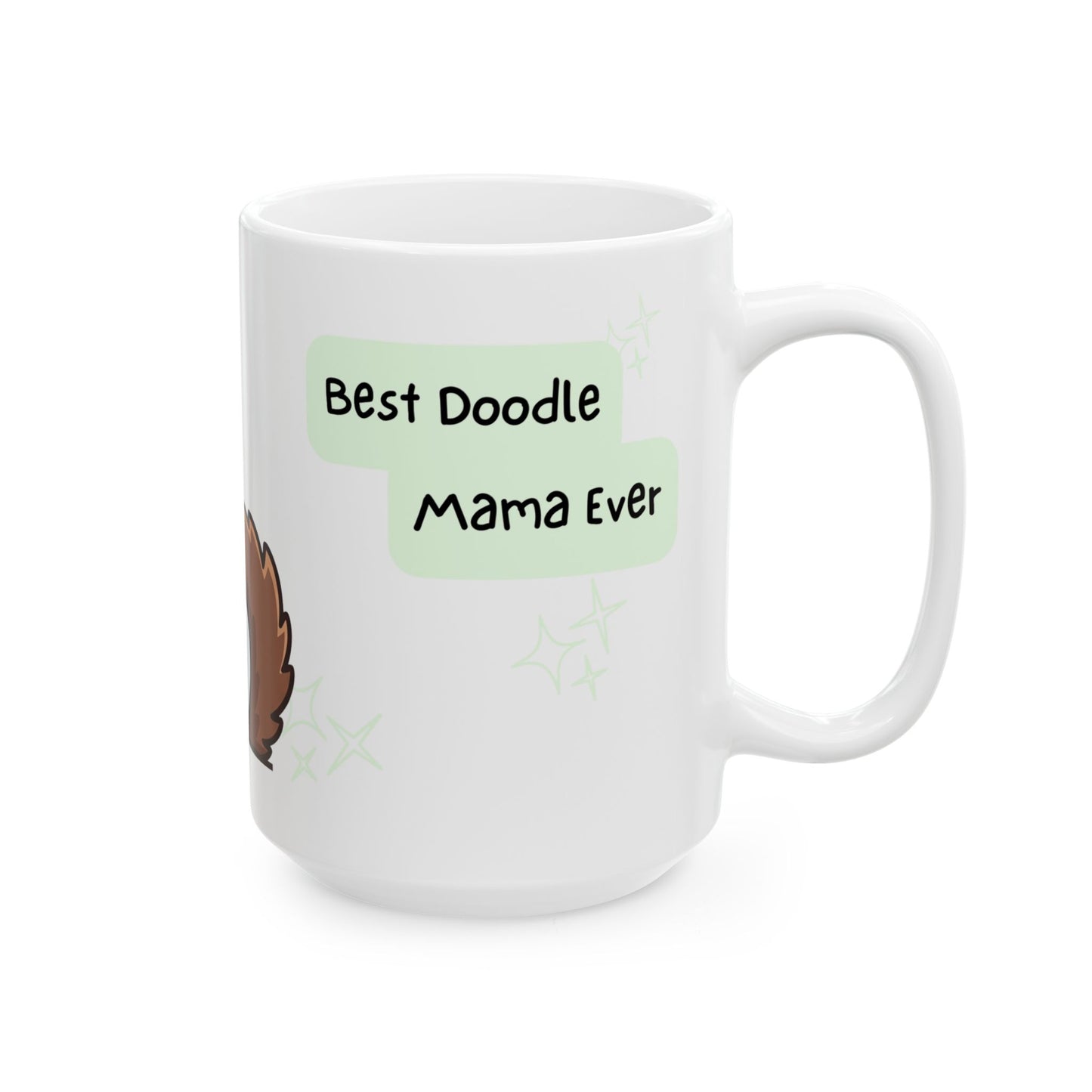 Doodle Peek-a-Boo Mug | Best Doodle Mama Gift