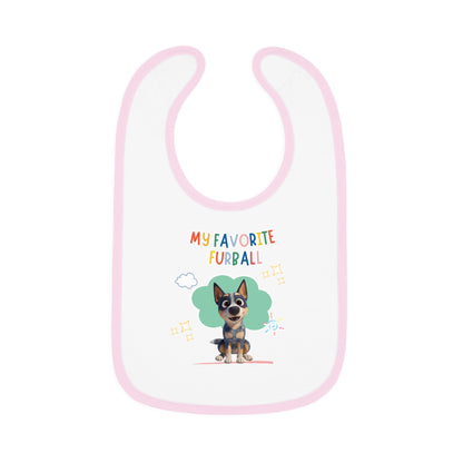 Blue Heeler Favorite Furball Baby Bib