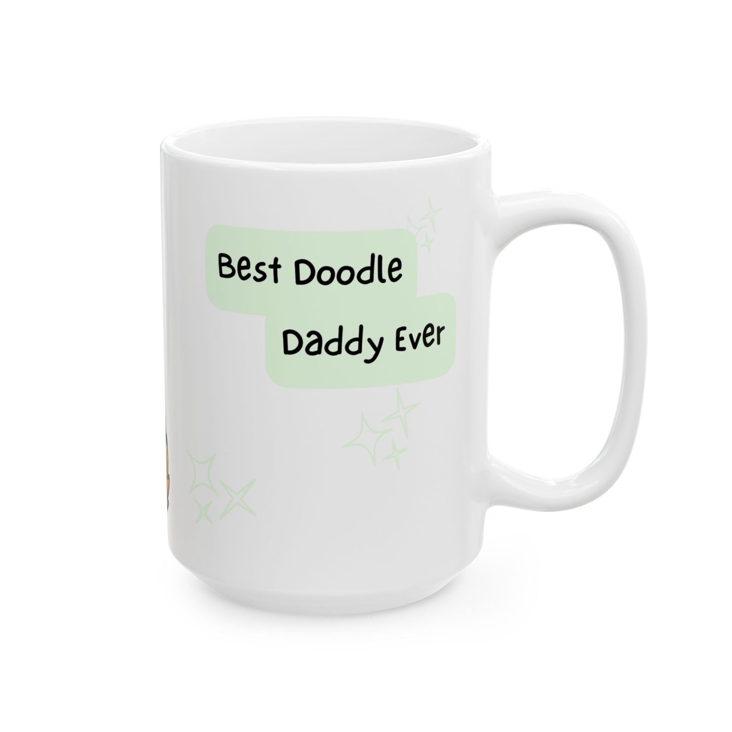 Doodle Peek-a-Boo Mug | Best Doodle Daddy Gift