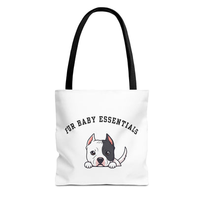 Pitbull FurBaby Tote Bag