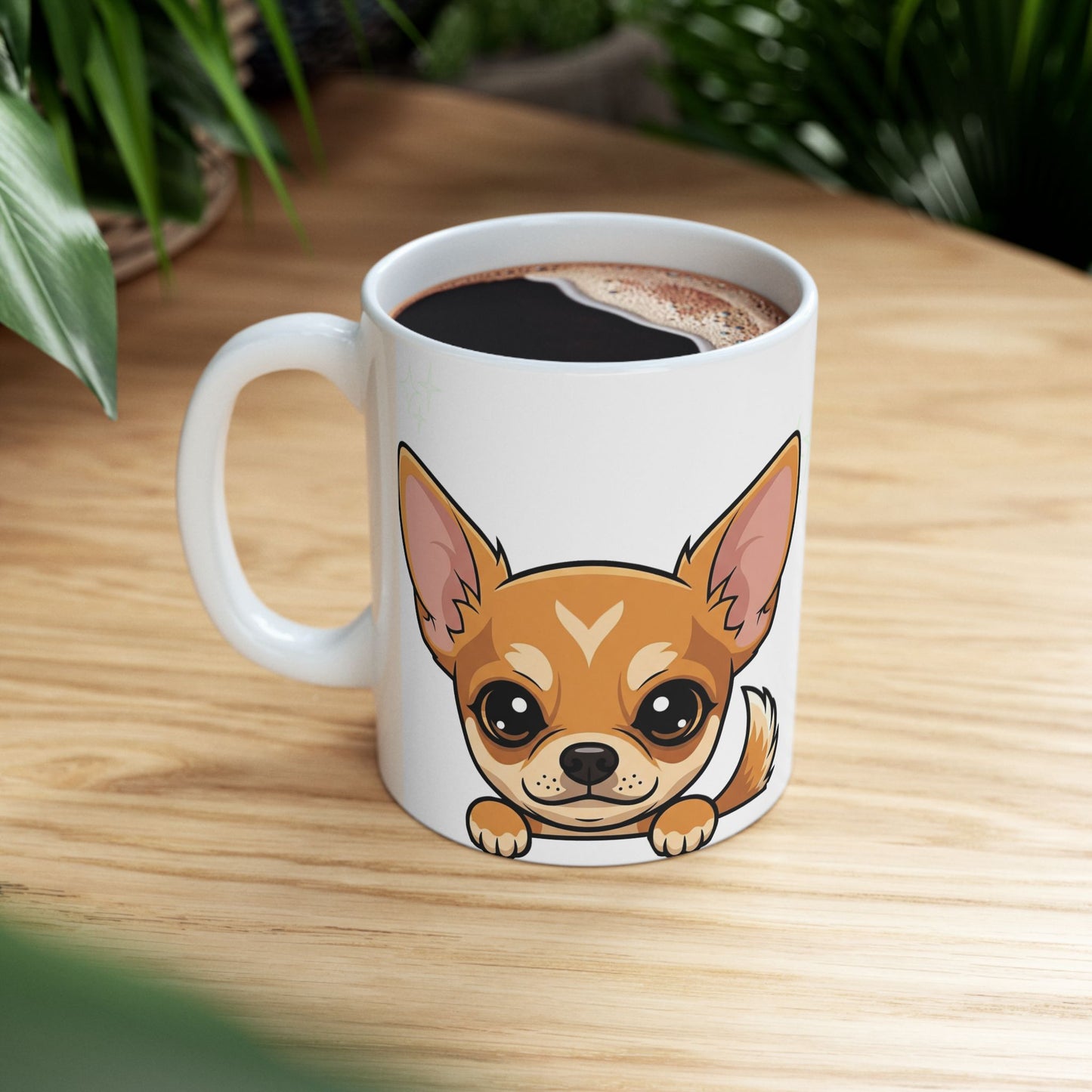 Chihuahua Peek-a-Boo Mug | Best Chihuahua Mama Gift