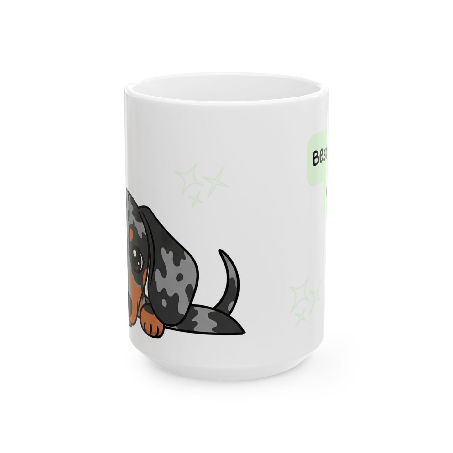 Dachshund Peek-a-Boo Mug | Best Weenie Mama Gift
