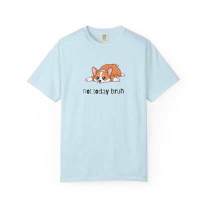 Corgi Not Today Bruh T-Shirt